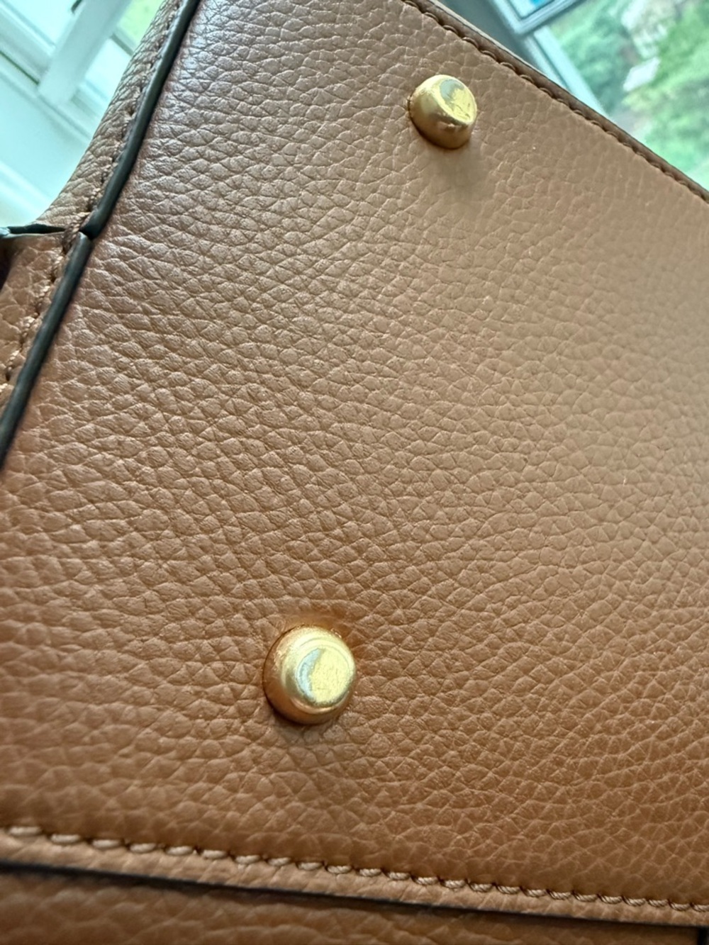 Tory Burch Tan Leather Perry Tote - Picture 10 of 11